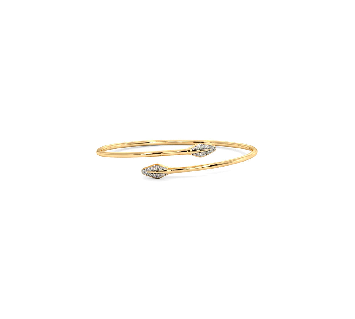 Duo Interlinked rose gold Bracelet