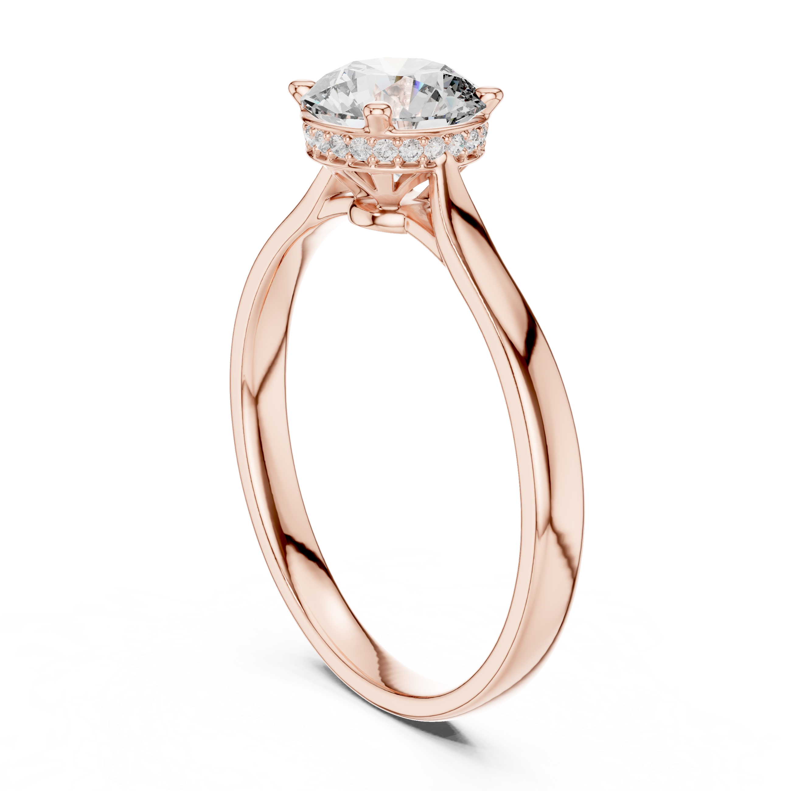 Round Brilliant Cut Lab-Grown Diamond Solitaire Ring