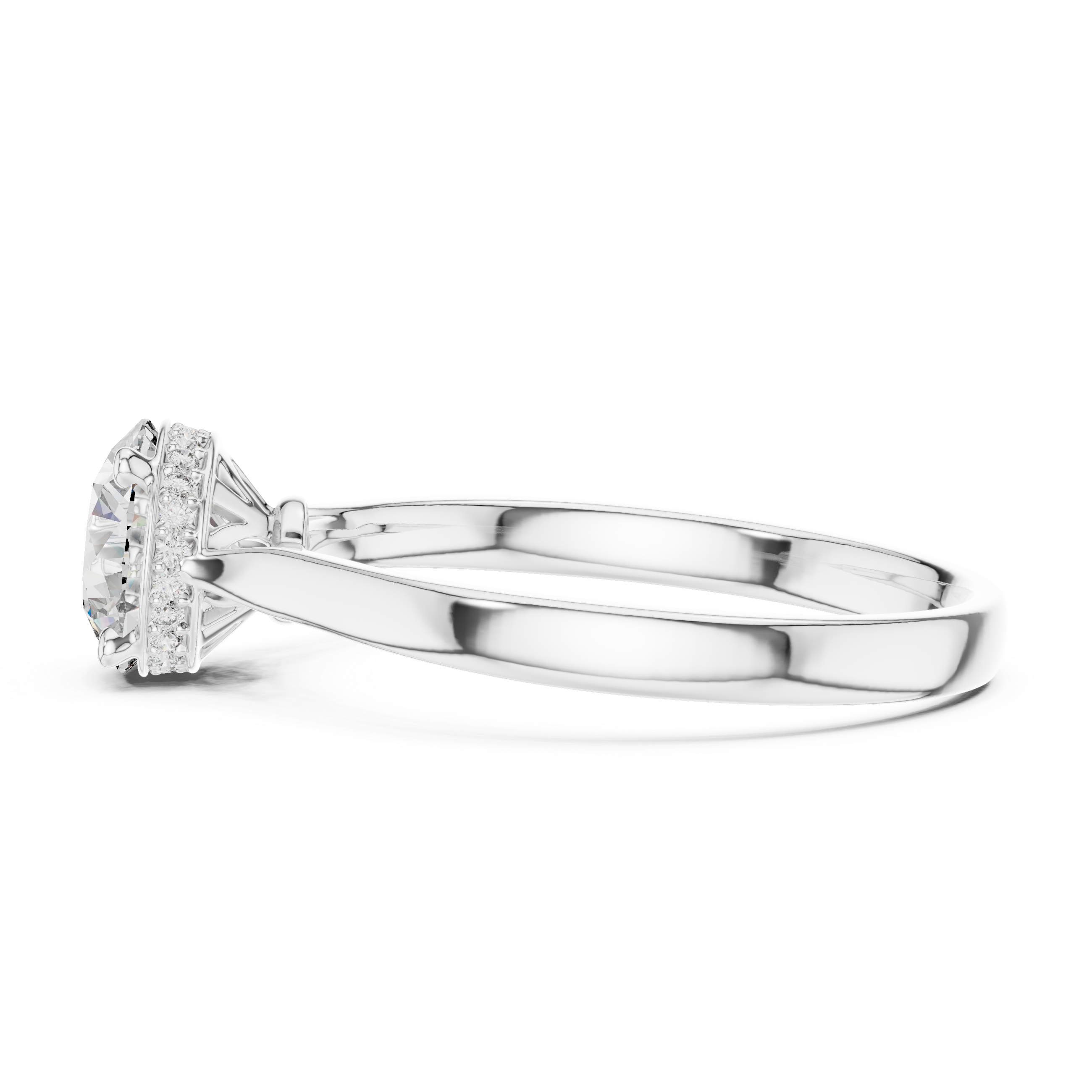 Round Brilliant Cut Lab-Grown Diamond Solitaire Ring