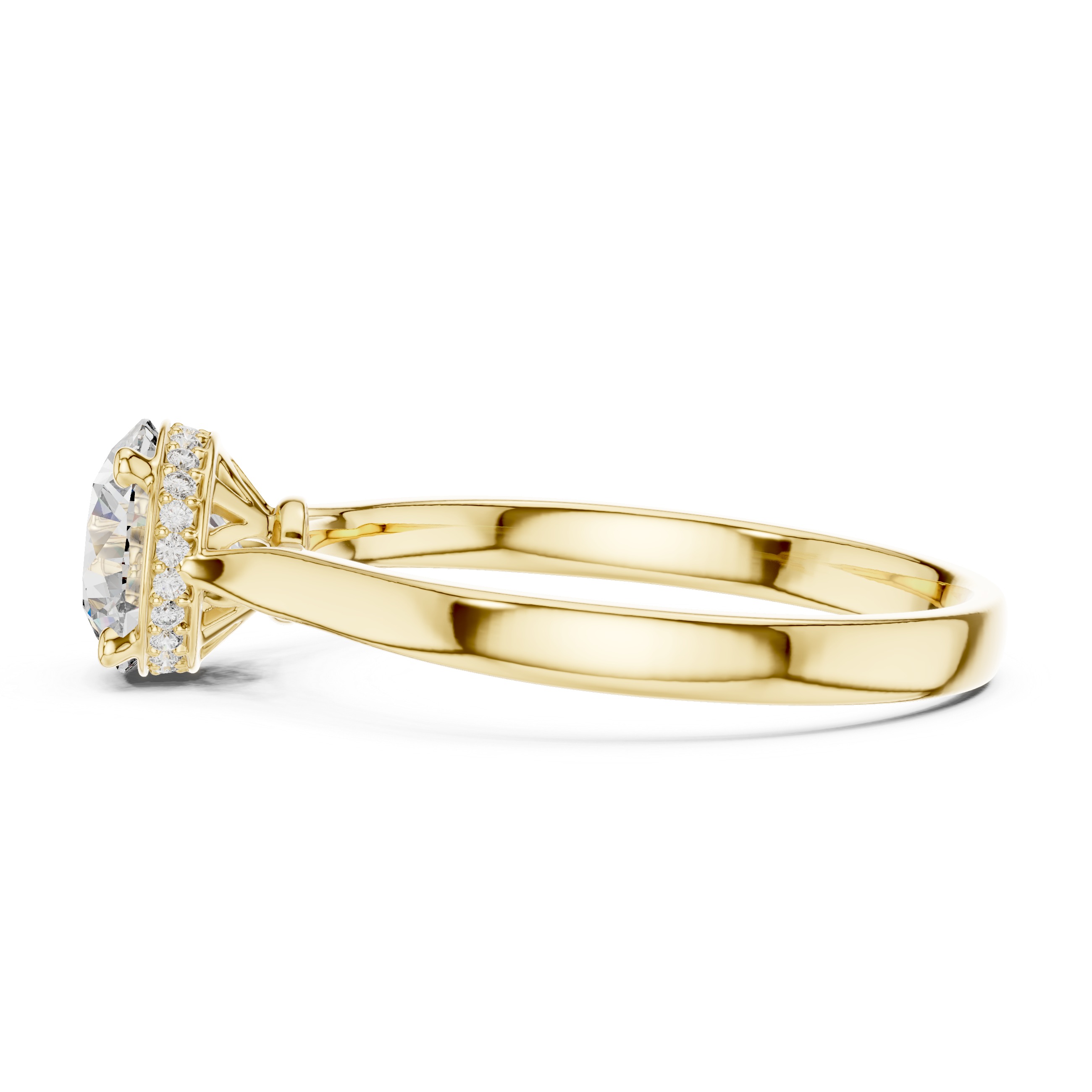 Round Brilliant Cut Lab-Grown Diamond Solitaire Ring