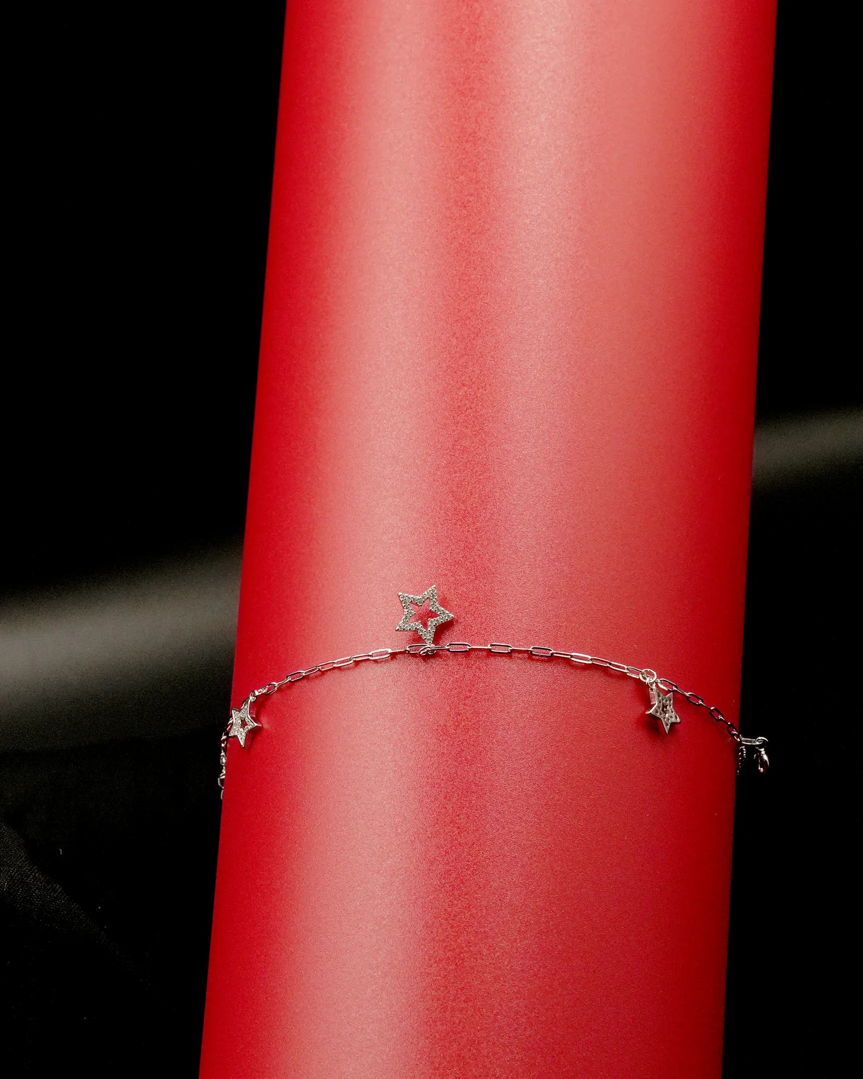 STAR DIAMOND CHARM BRACELET