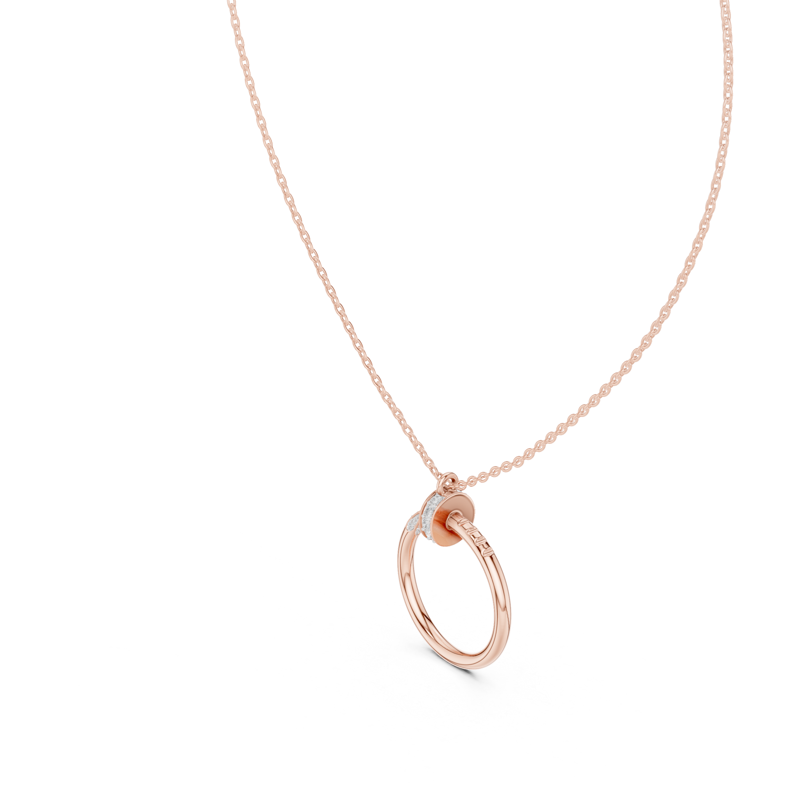 CARTIER Juste un Clou pendant LAB GROWN DIAMONDS