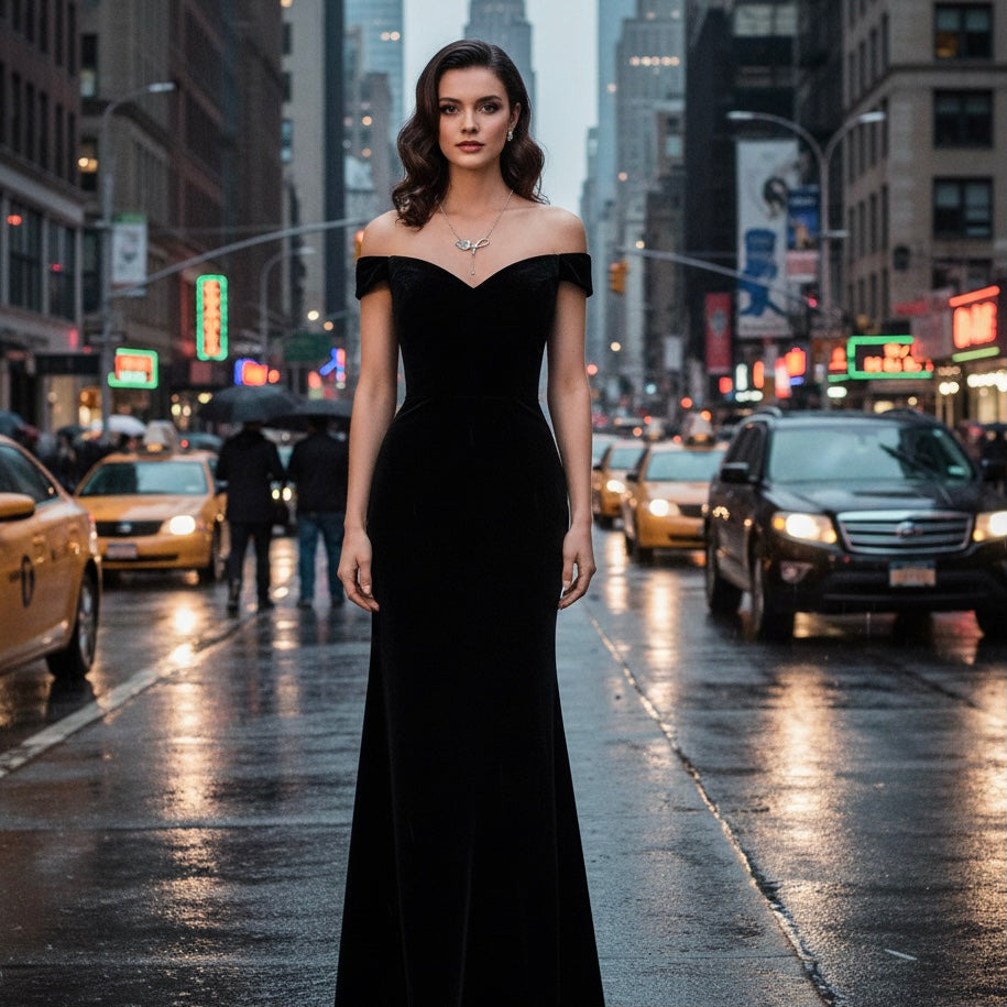 Rose Diamond Necklace