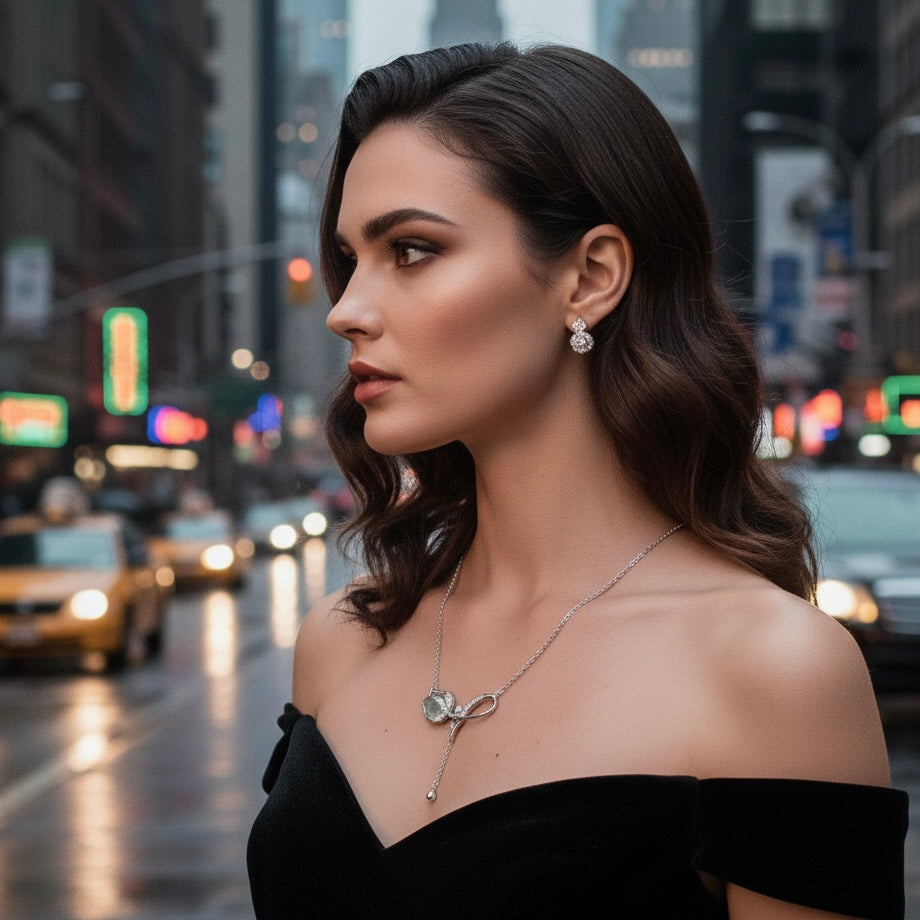 Rose Diamond Necklace