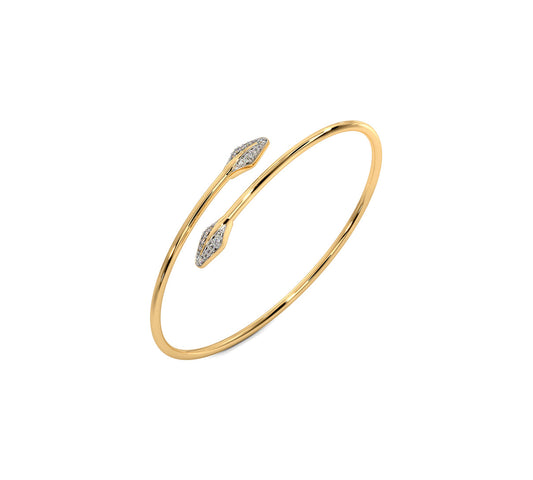 Duo Interlinked rose gold  Bracelet