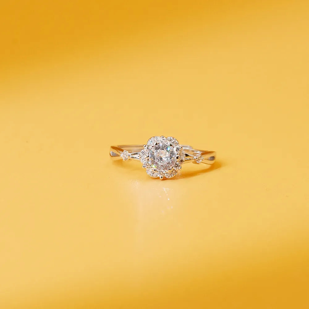 Silver Simple Serenity  Ring