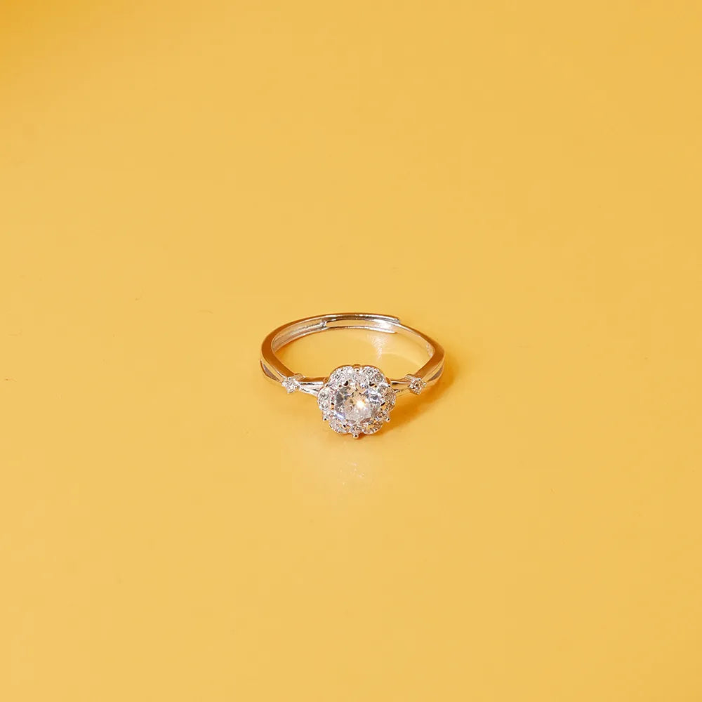 Silver Simple Serenity  Ring