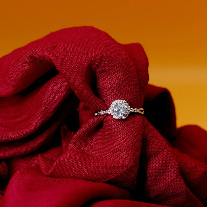 Silver Simple Serenity  Ring