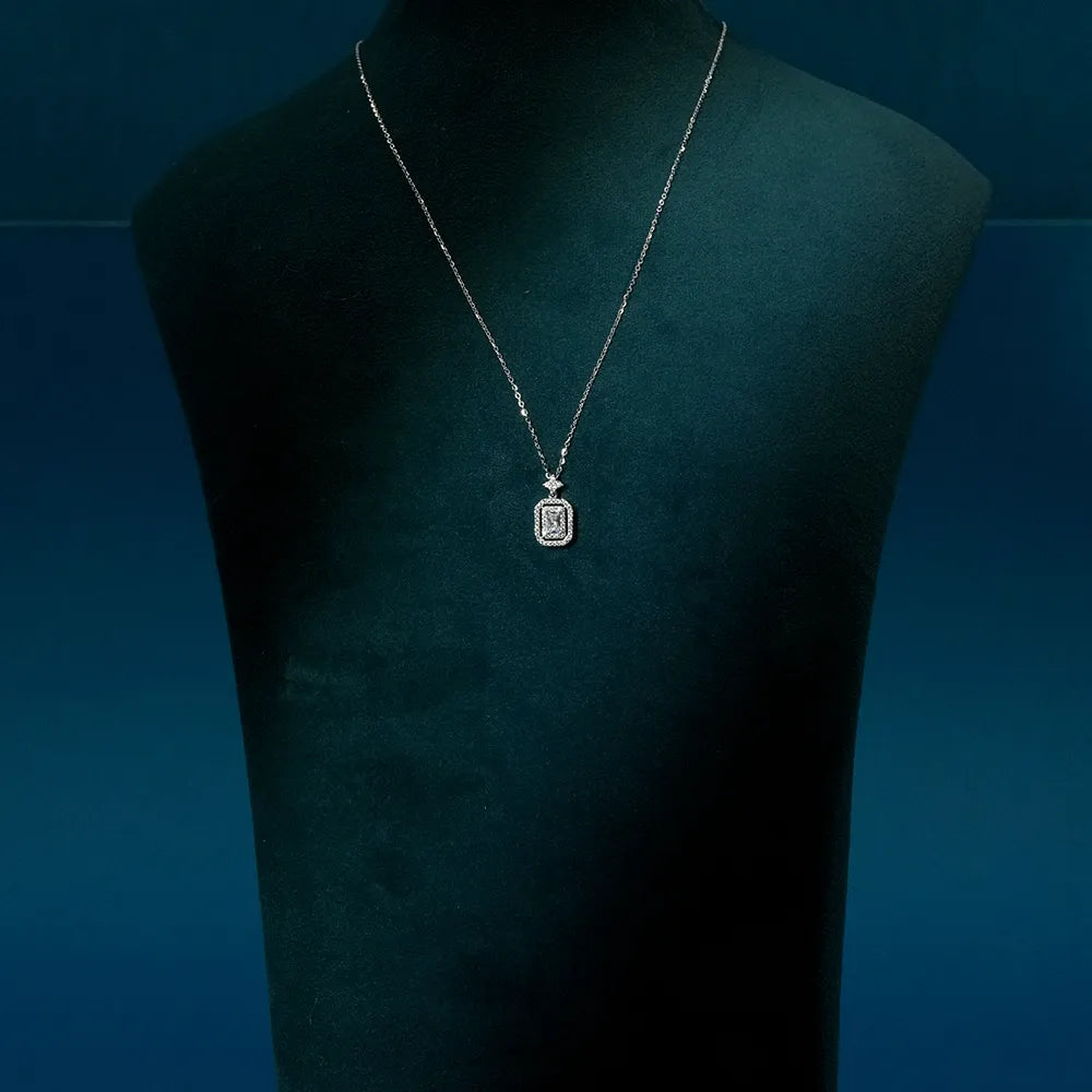 Emerald Diamond Necklace