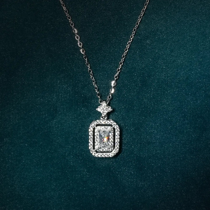 Emerald Diamond Necklace