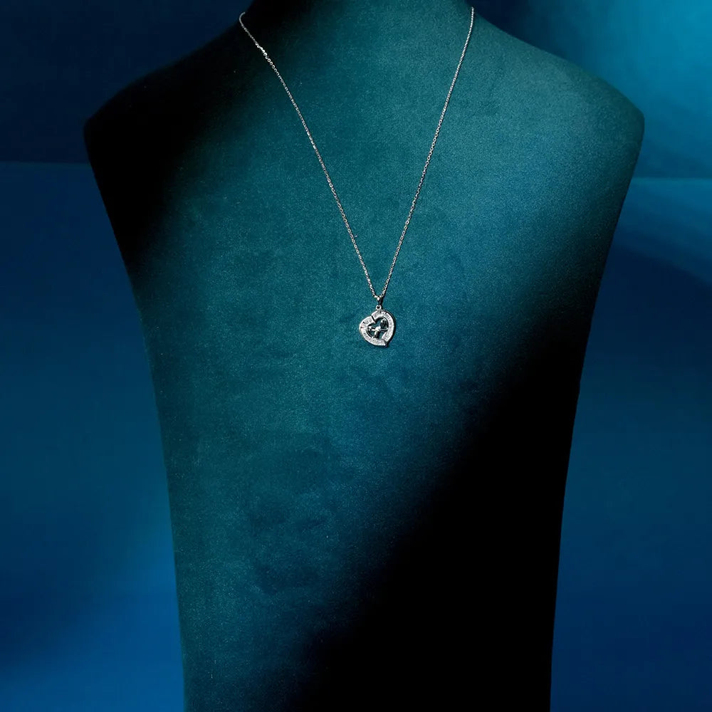 Heart Bugget Diamond Necklace