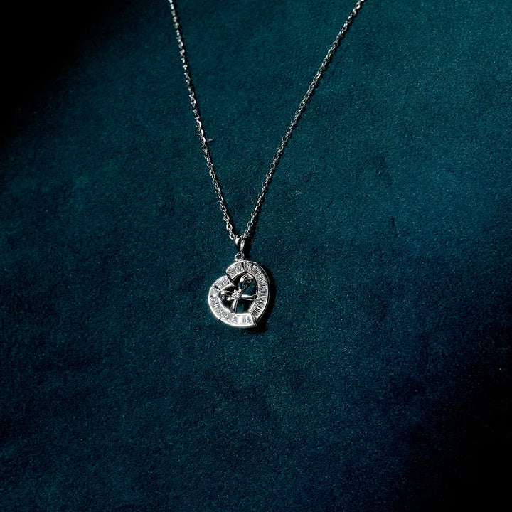 Heart Bugget Diamond Necklace
