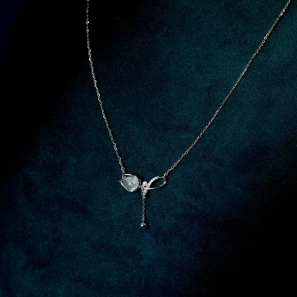 Rose Diamond Necklace