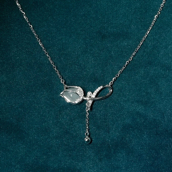 Rose Diamond Necklace