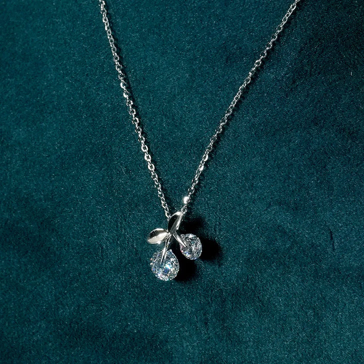 Double Round Diamond Necklace