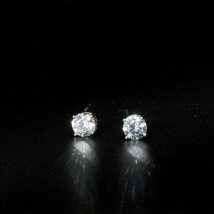 Round Diamonds Earings