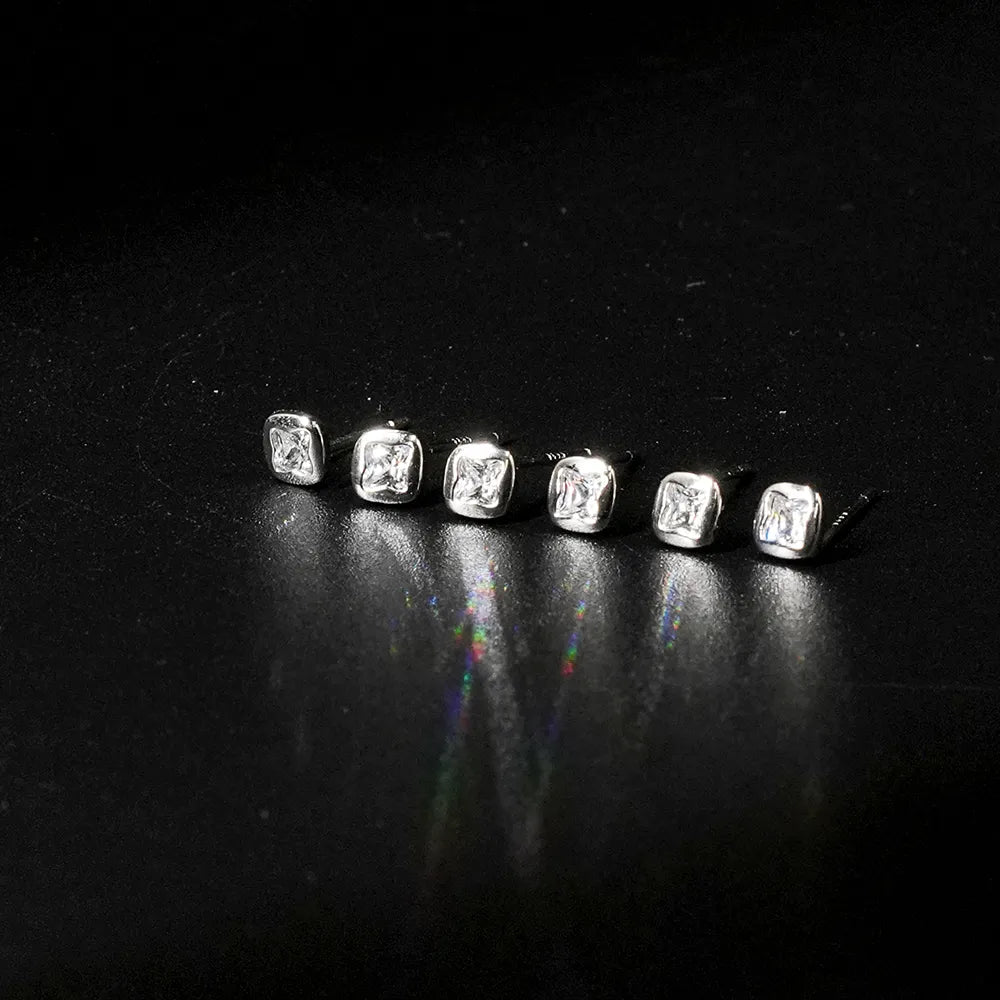 Pairs Of 3 Princess Shape Earings