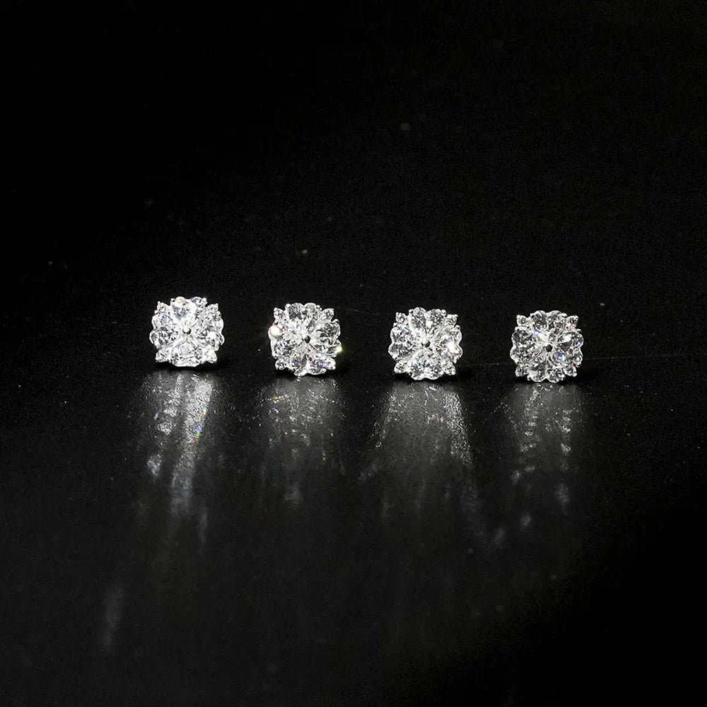 Flower Shape 4 Earings