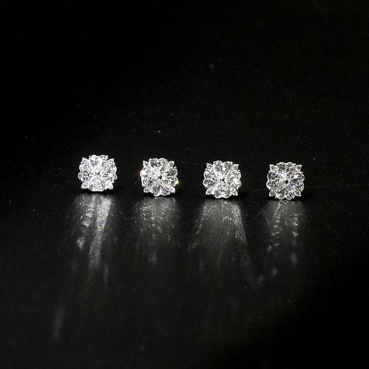 Flower Shape 4 Earings