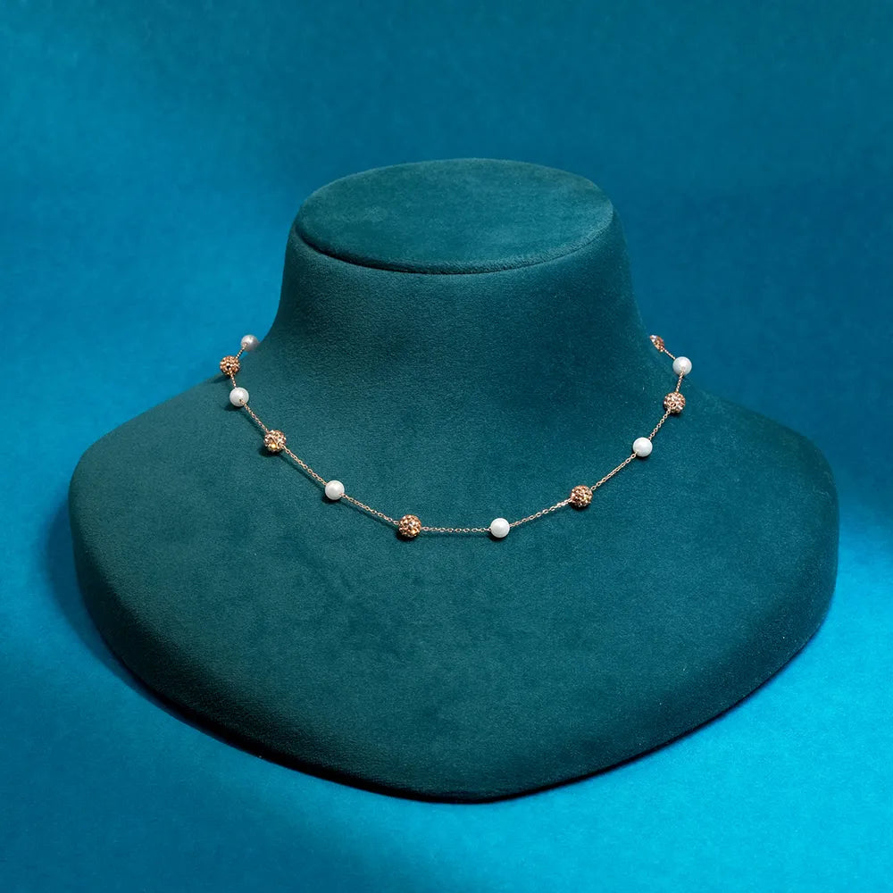 Diamond Crystal Necklace
