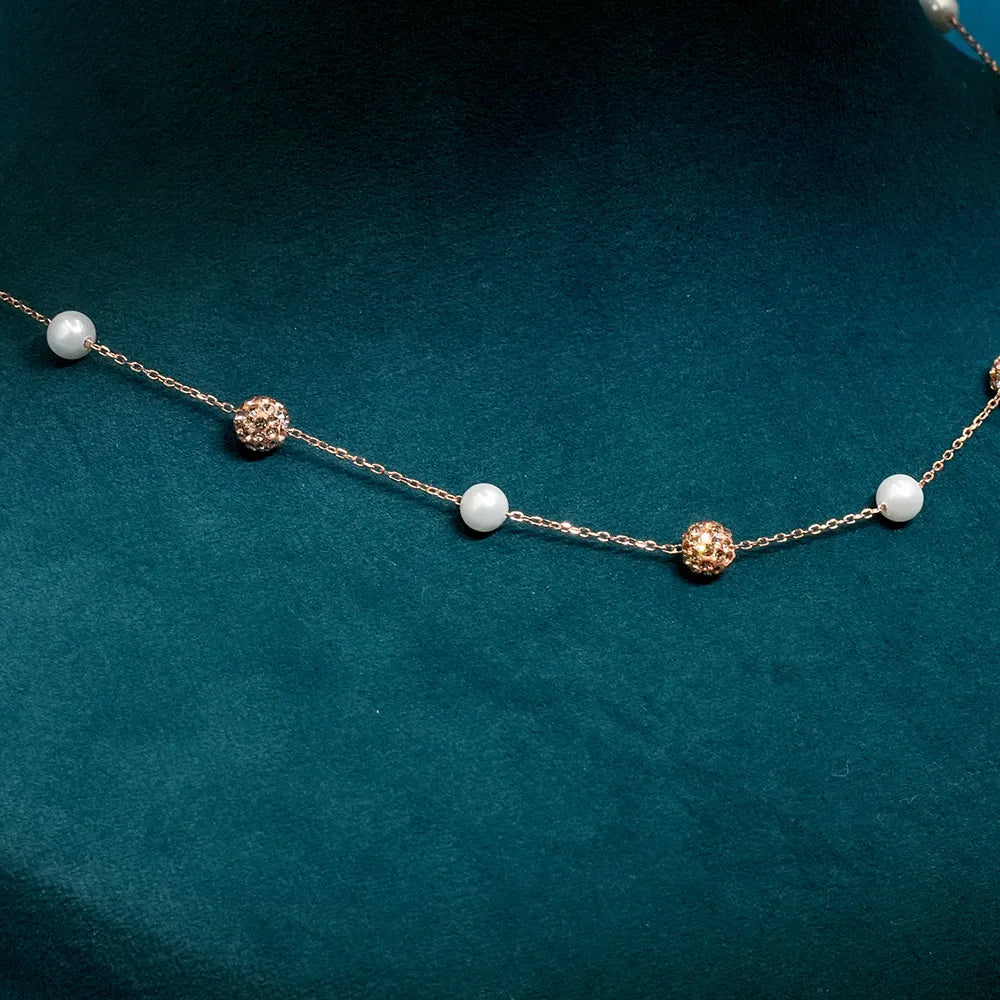 Diamond Crystal Necklace