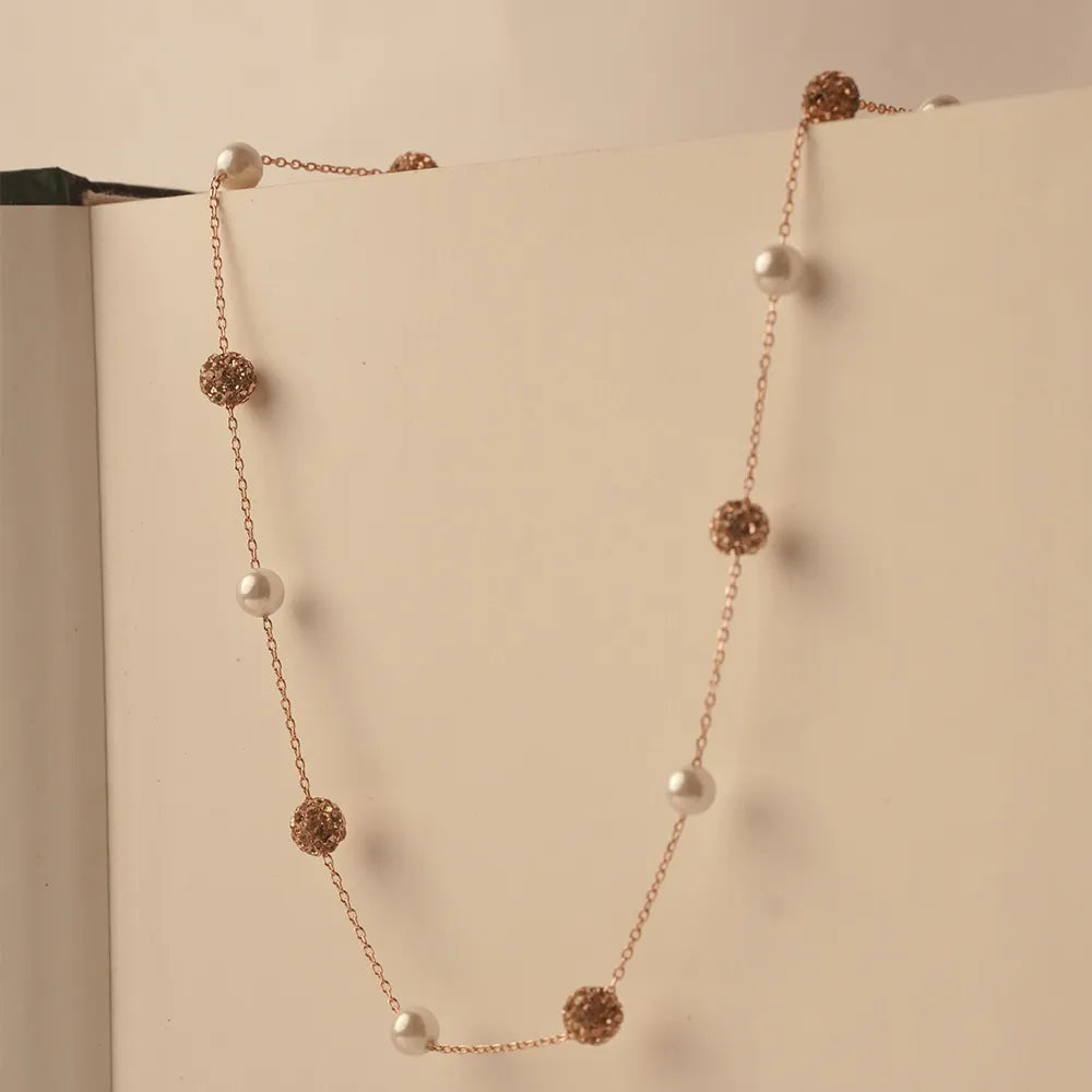 Diamond Crystal Necklace