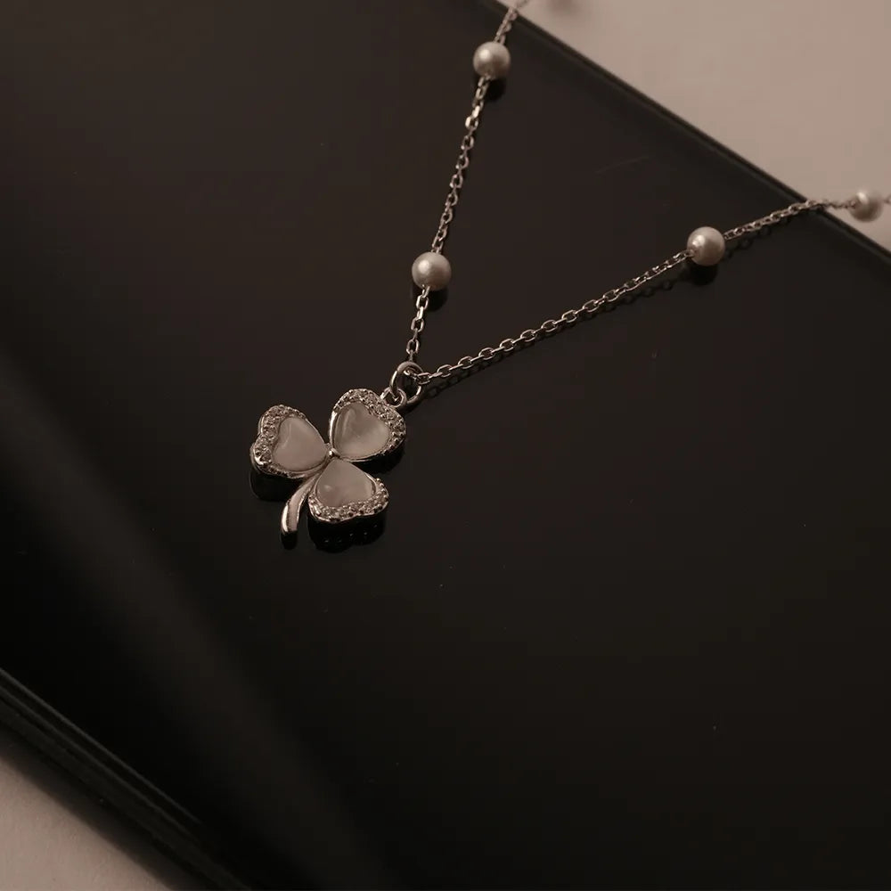 Flower Heart Necklace
