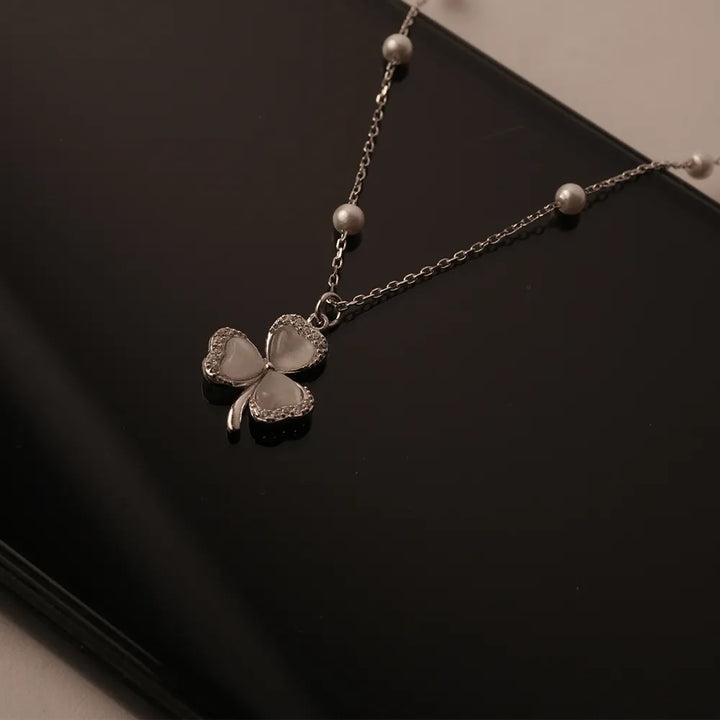 Flower Heart Necklace
