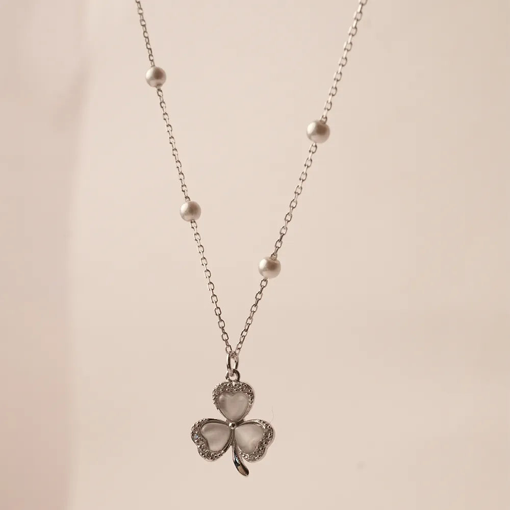 Flower Heart Necklace