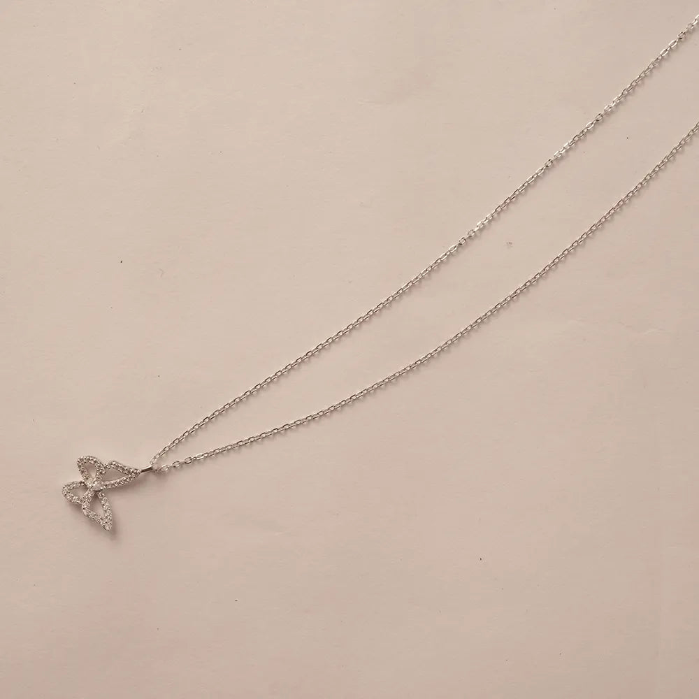 Butterfly Diamond Necklace