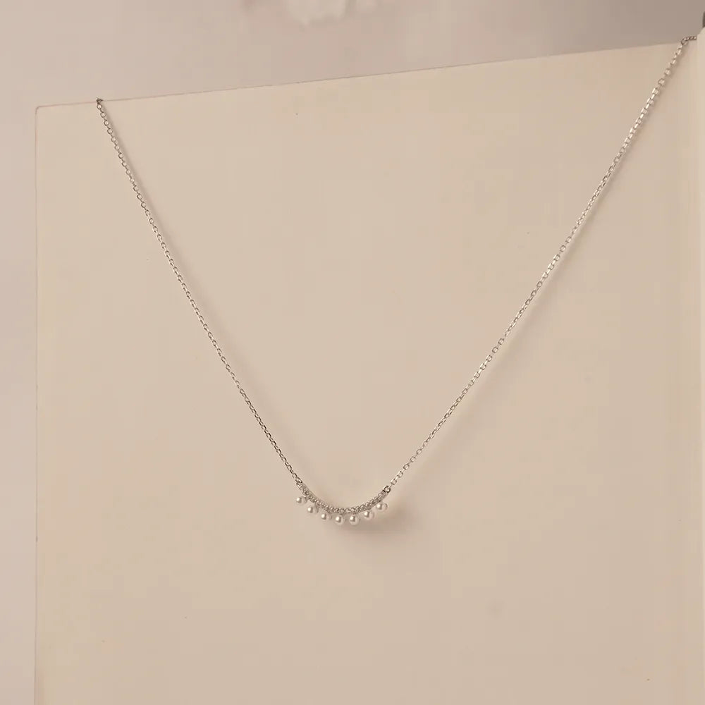 Moti Diamond Raw Necklace
