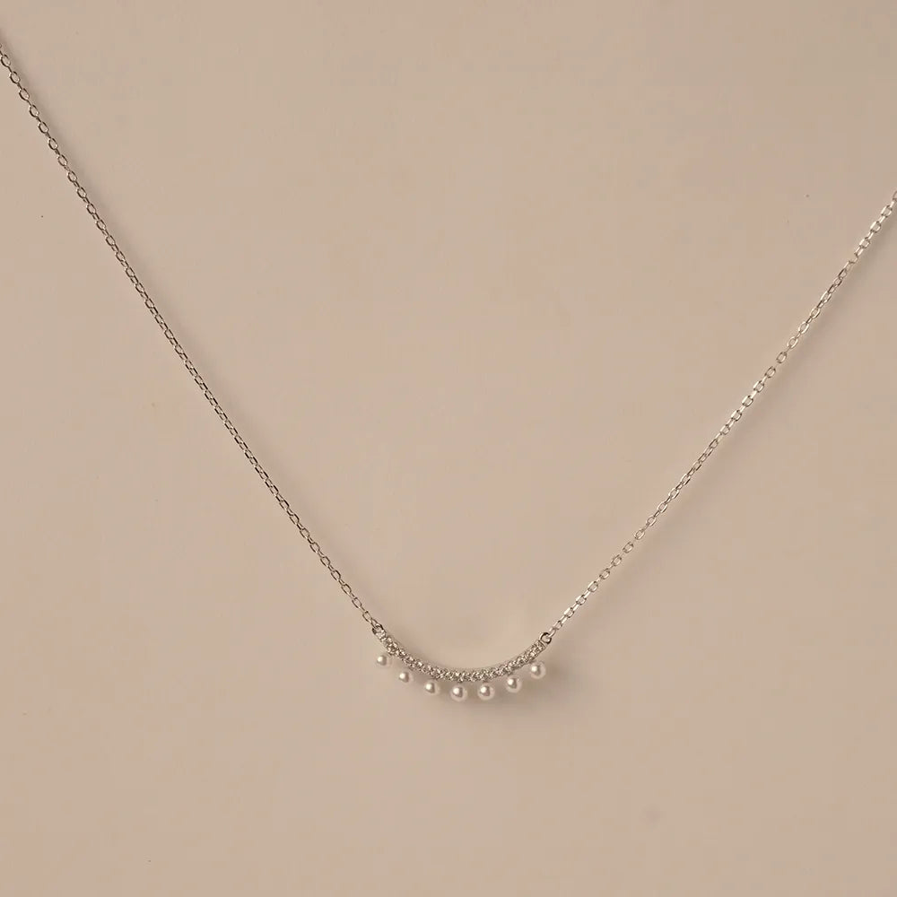 Moti Diamond Raw Necklace