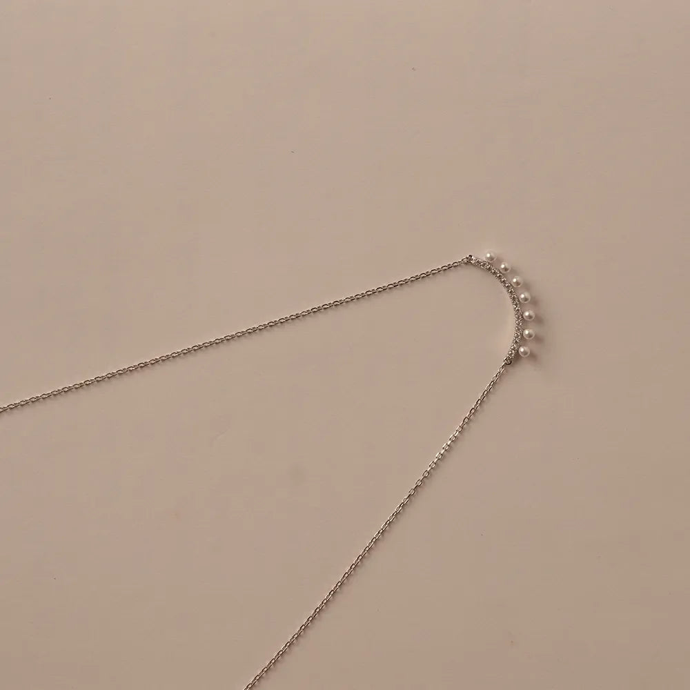 Moti Diamond Raw Necklace
