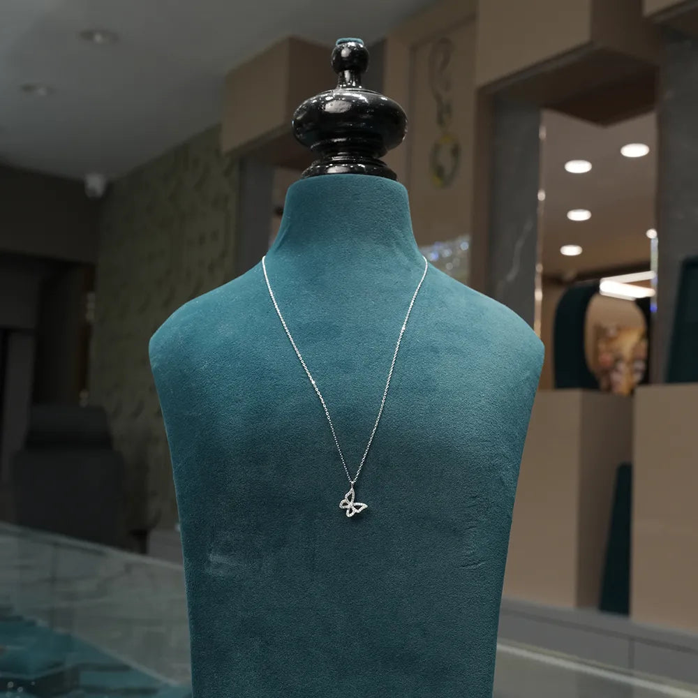 Butterfly Diamond Necklace