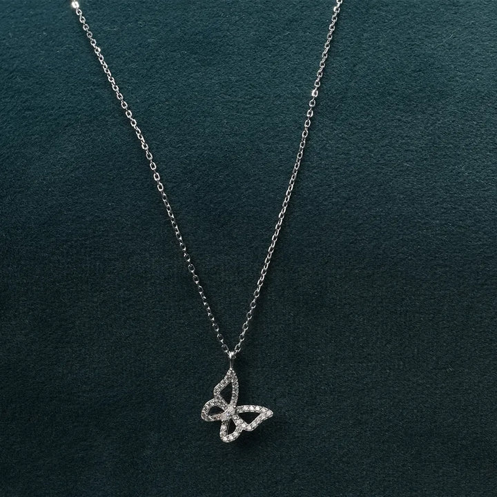 Butterfly Diamond Necklace