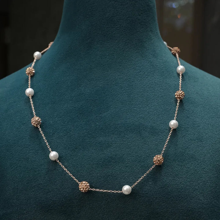 Diamond Crystal Necklace