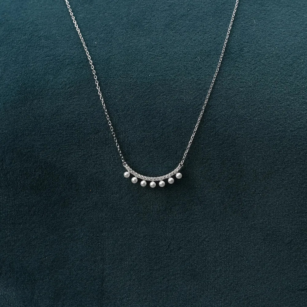 Moti Diamond Raw Necklace