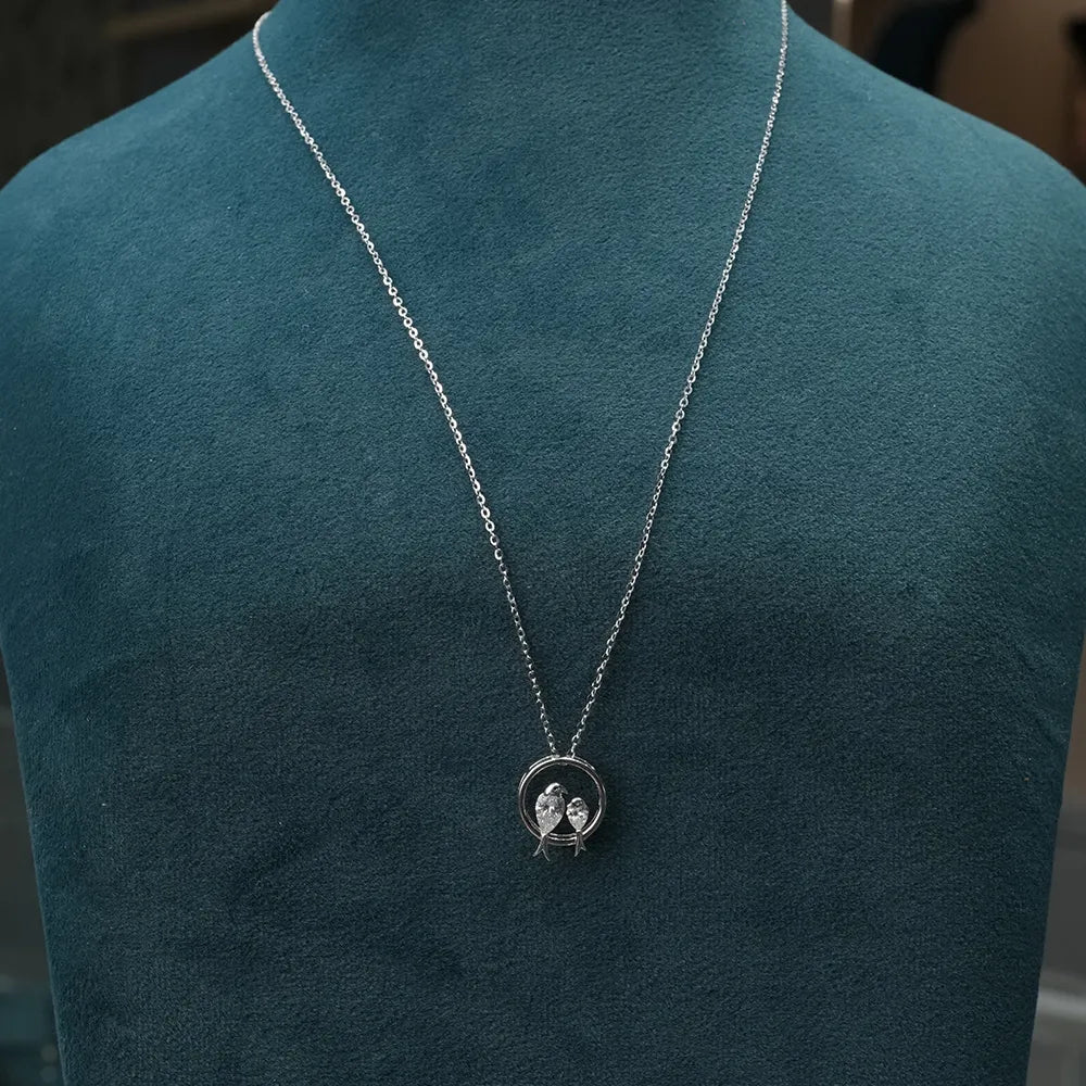 bird chain-pendant