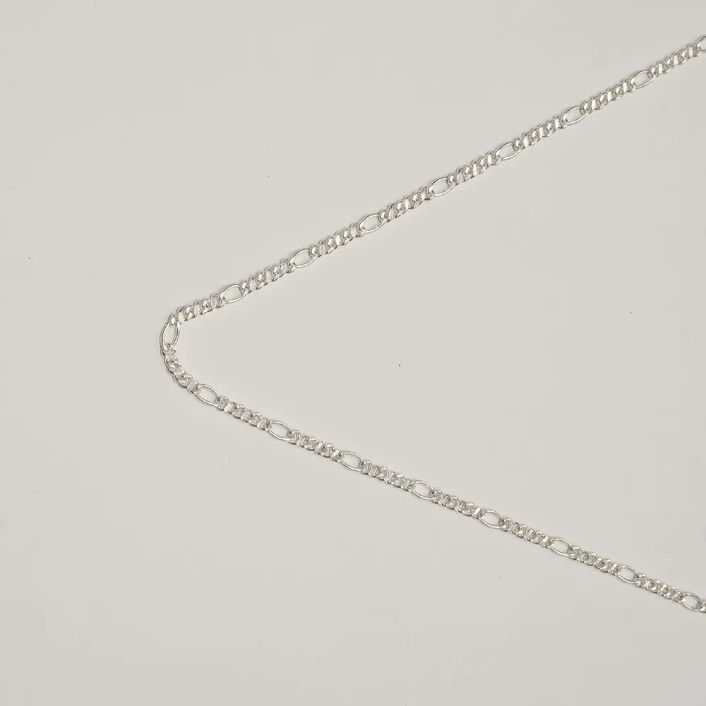 Lavsh  Silver Chain for Men - Neck Chain for Men
