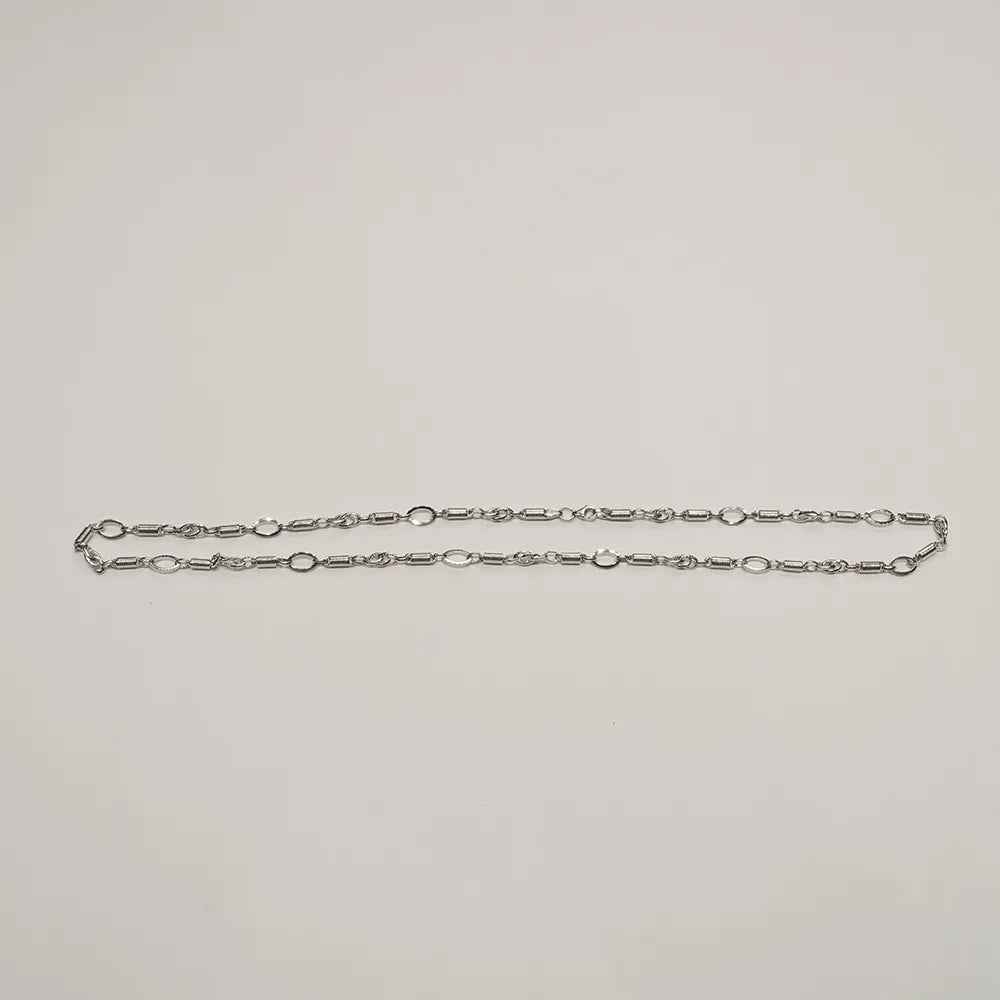 Boys Designer Linked silver Chain JL PT CH