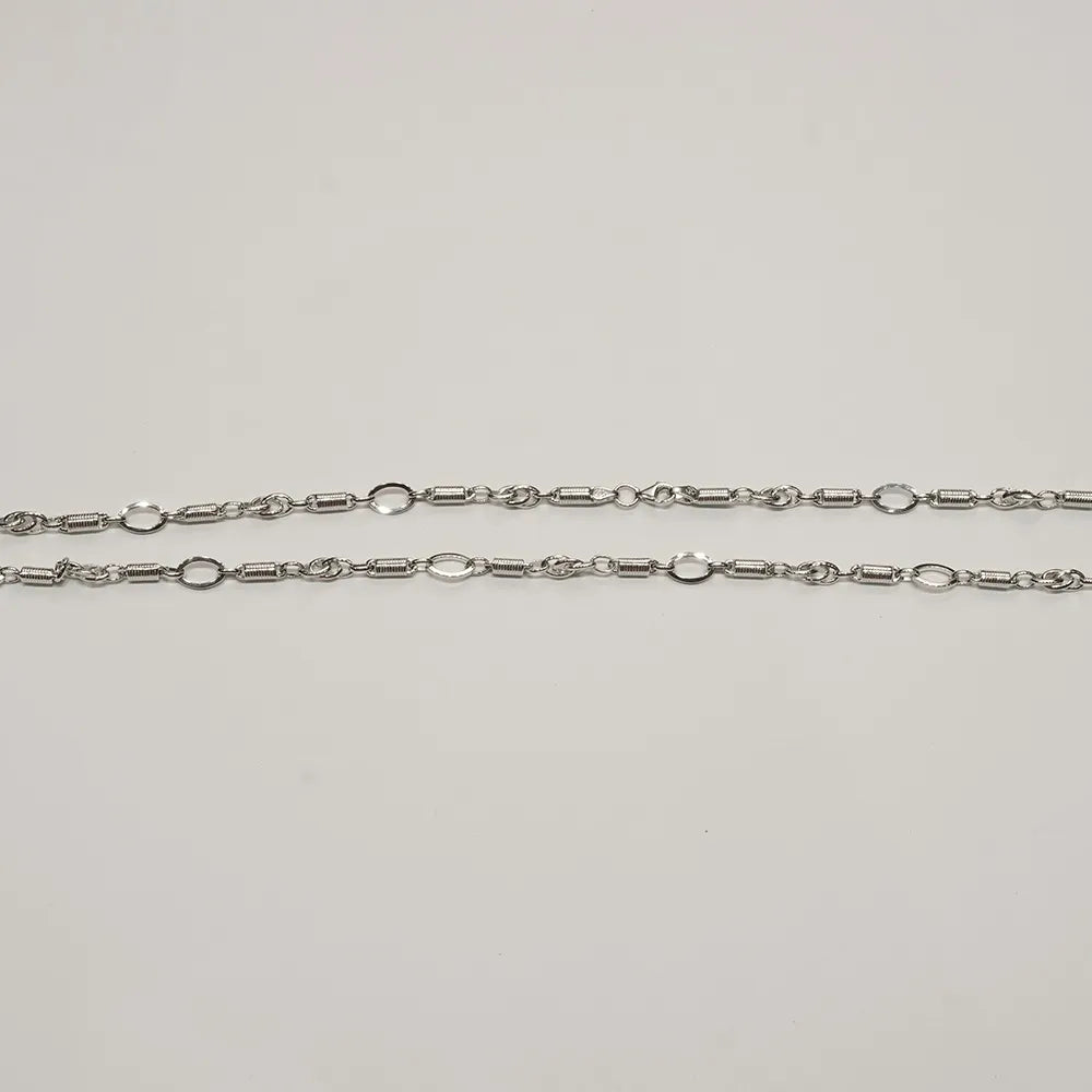 Boys Designer Linked silver Chain JL PT CH