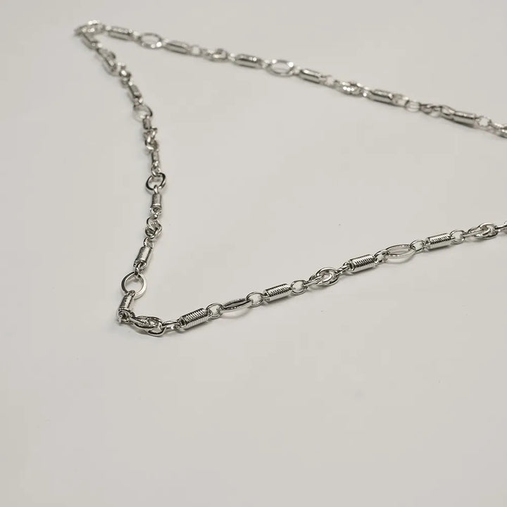 Boys Designer Linked silver Chain JL PT CH