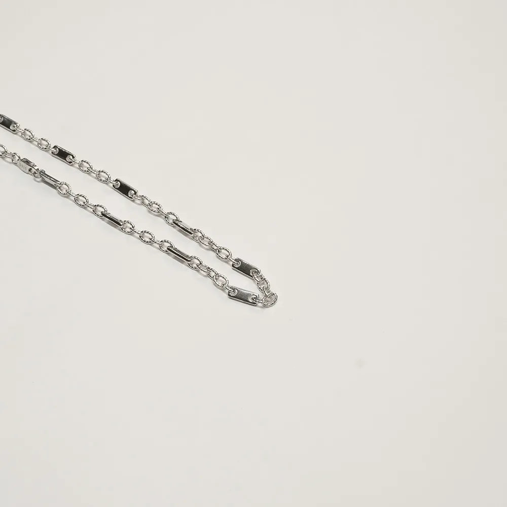 Silver Shine Men Silver-Plated Handcrafted Chain