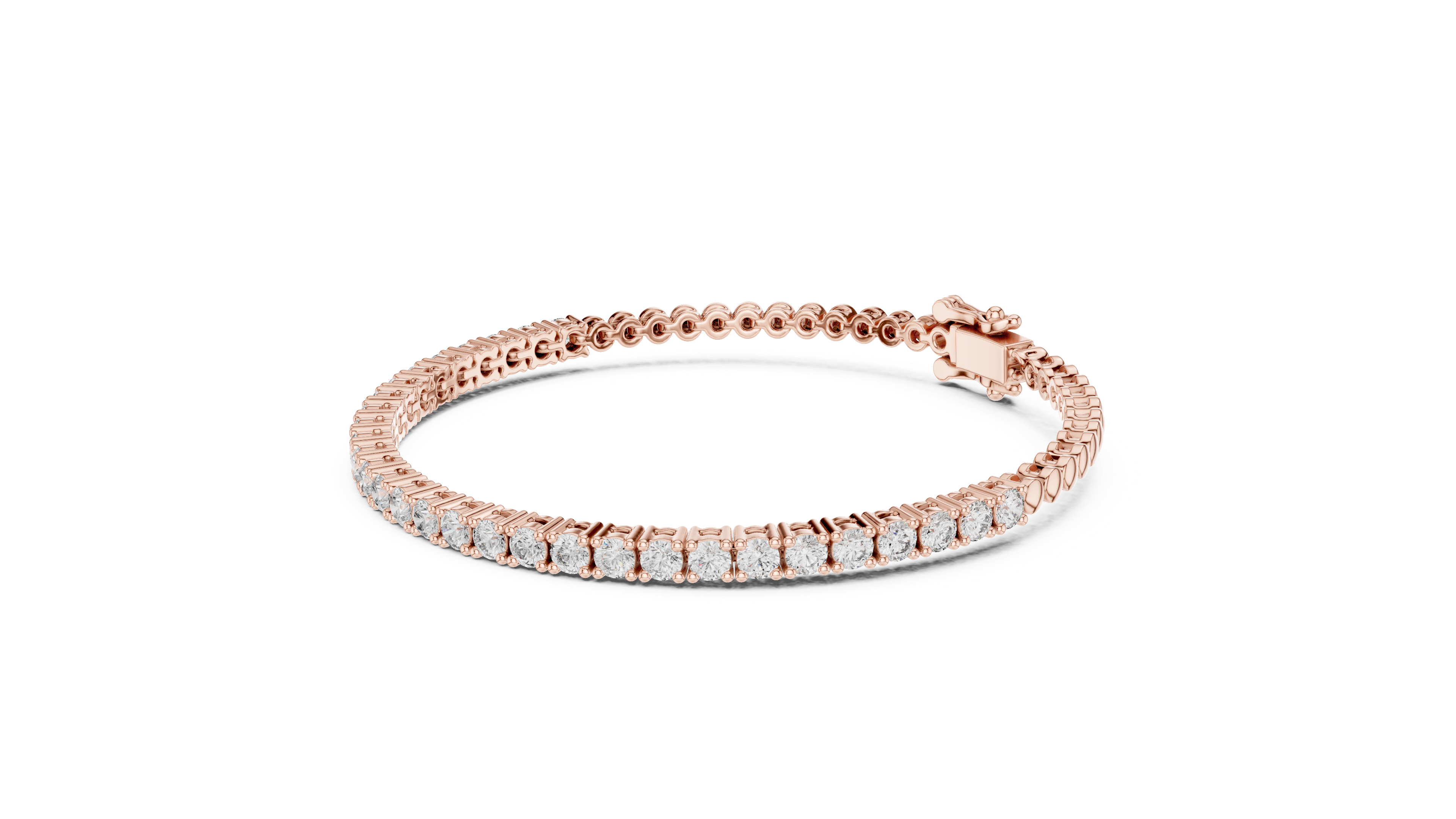 The "Luna" Mixed-Media Diamond Bracelet – Lab-Grown Sparkle