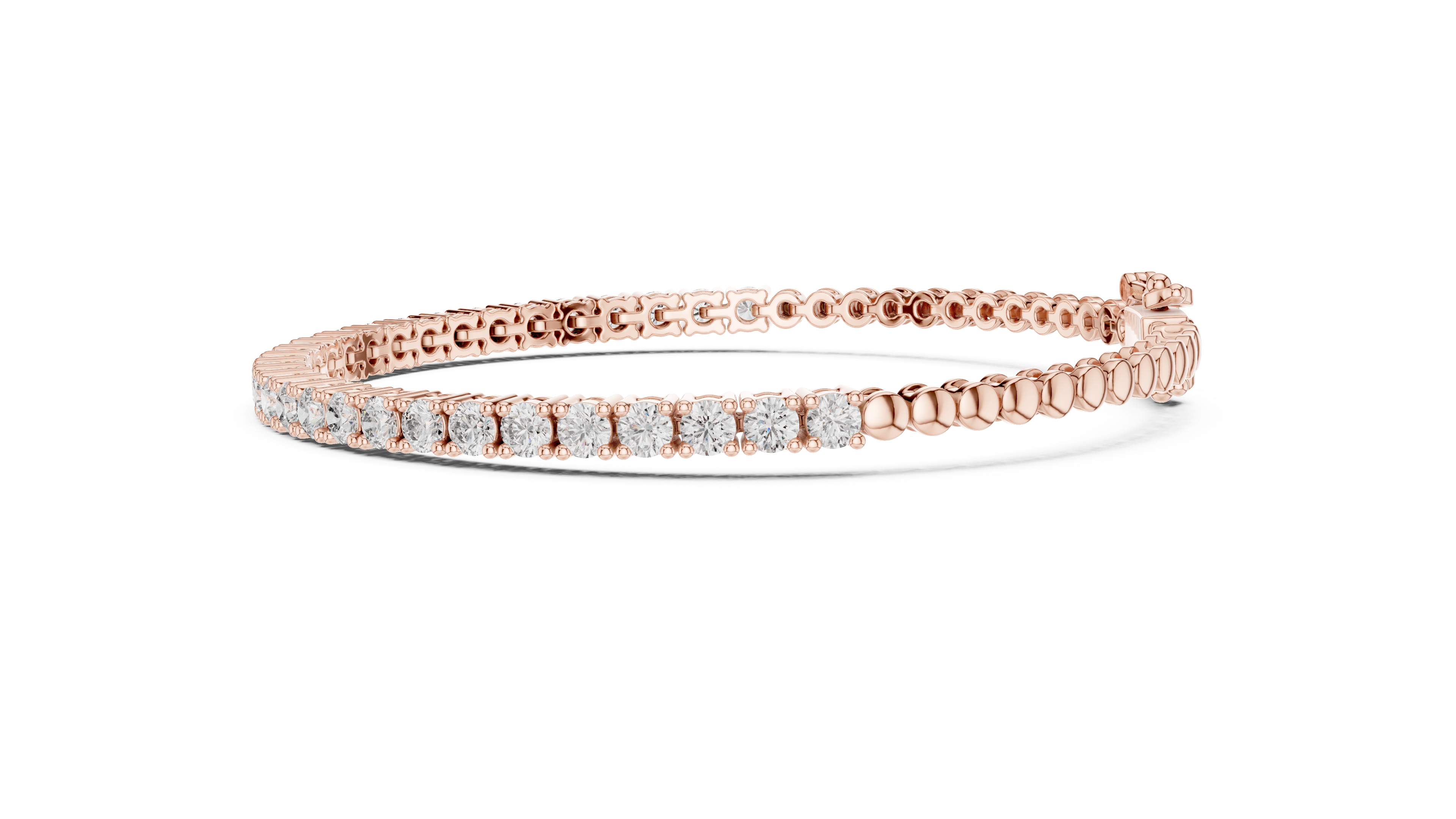 The "Luna" Mixed-Media Diamond Bracelet – Lab-Grown Sparkle