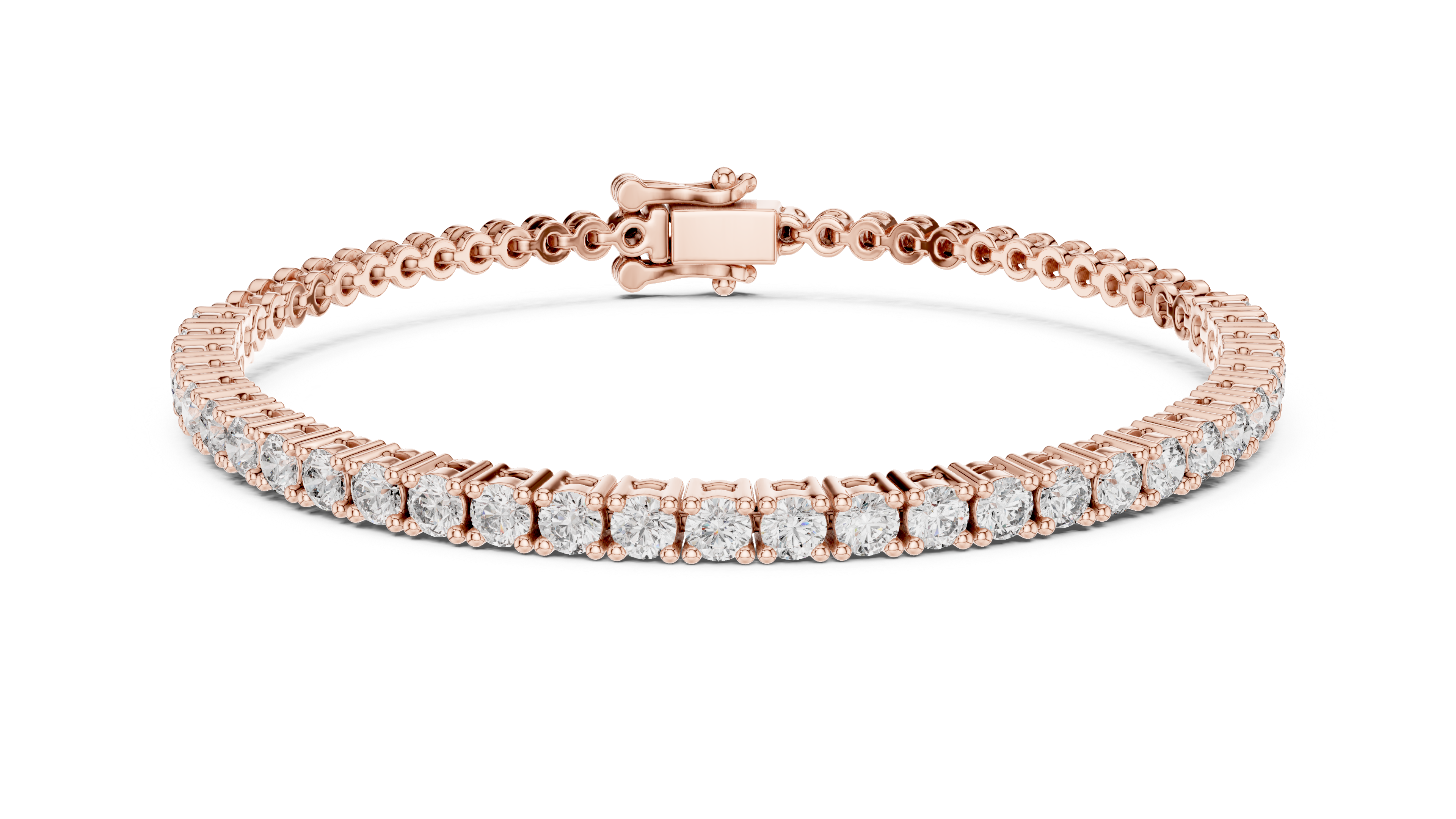 The "Luna" Mixed-Media Diamond Bracelet – Lab-Grown Sparkle