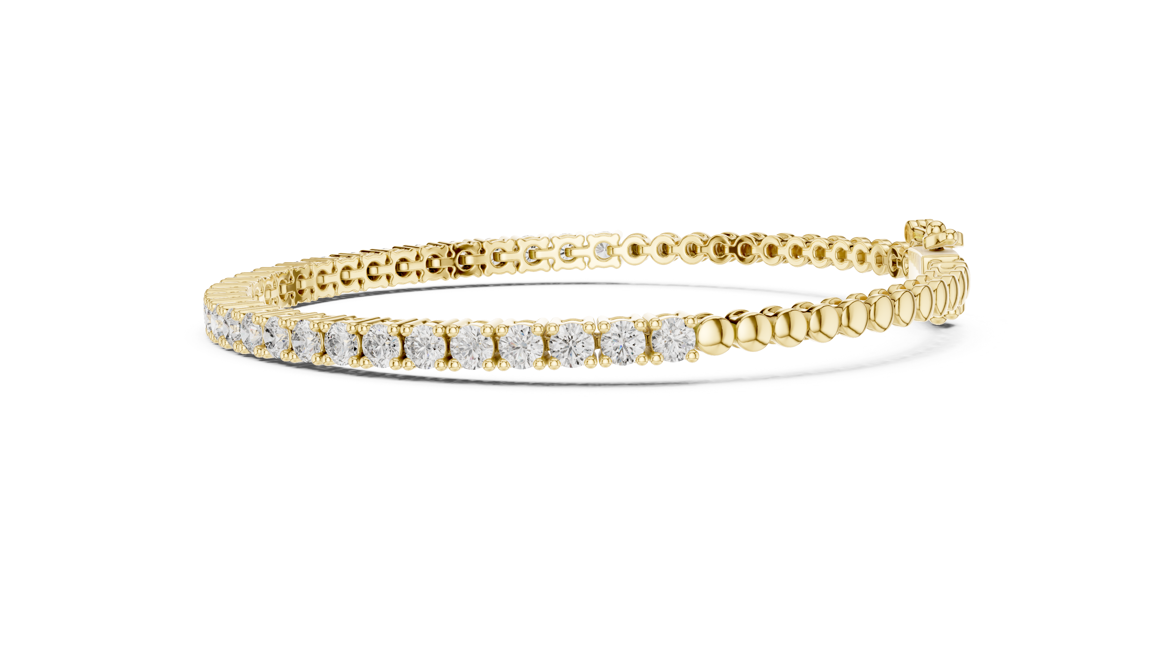 The "Luna" Mixed-Media Diamond Bracelet – Lab-Grown Sparkle