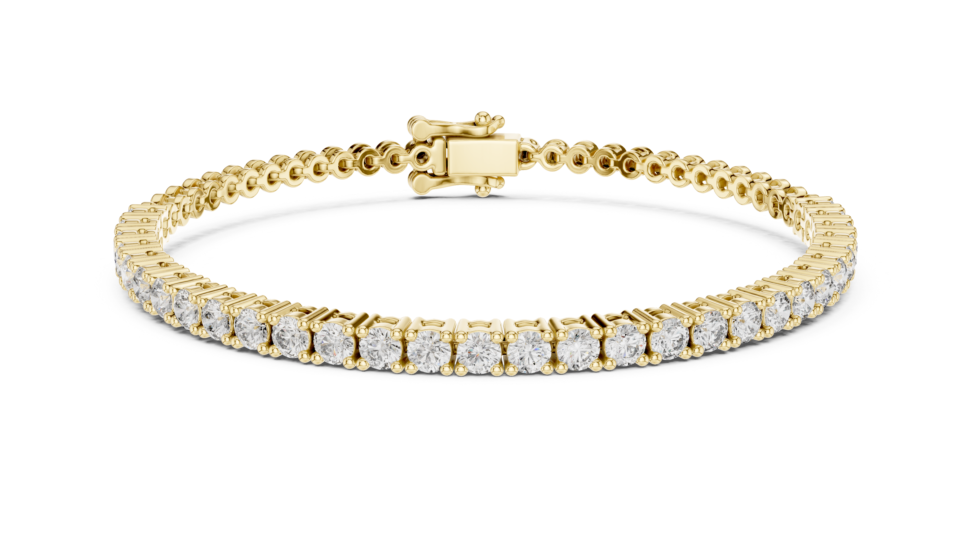 The "Luna" Mixed-Media Diamond Bracelet – Lab-Grown Sparkle