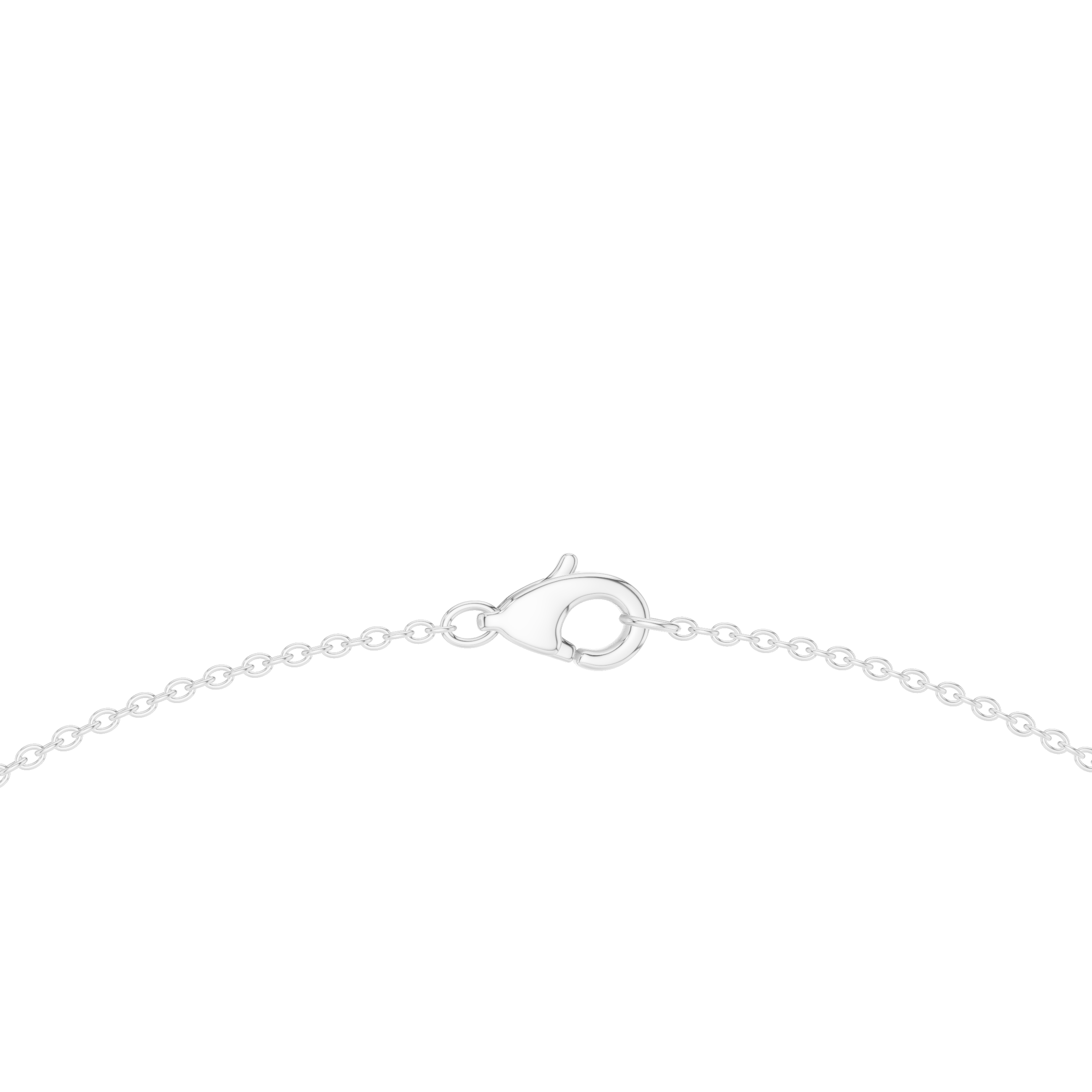 Classic Lab-Grown Diamond Elegant & Classic Tennis Necklace in Sterling Silver