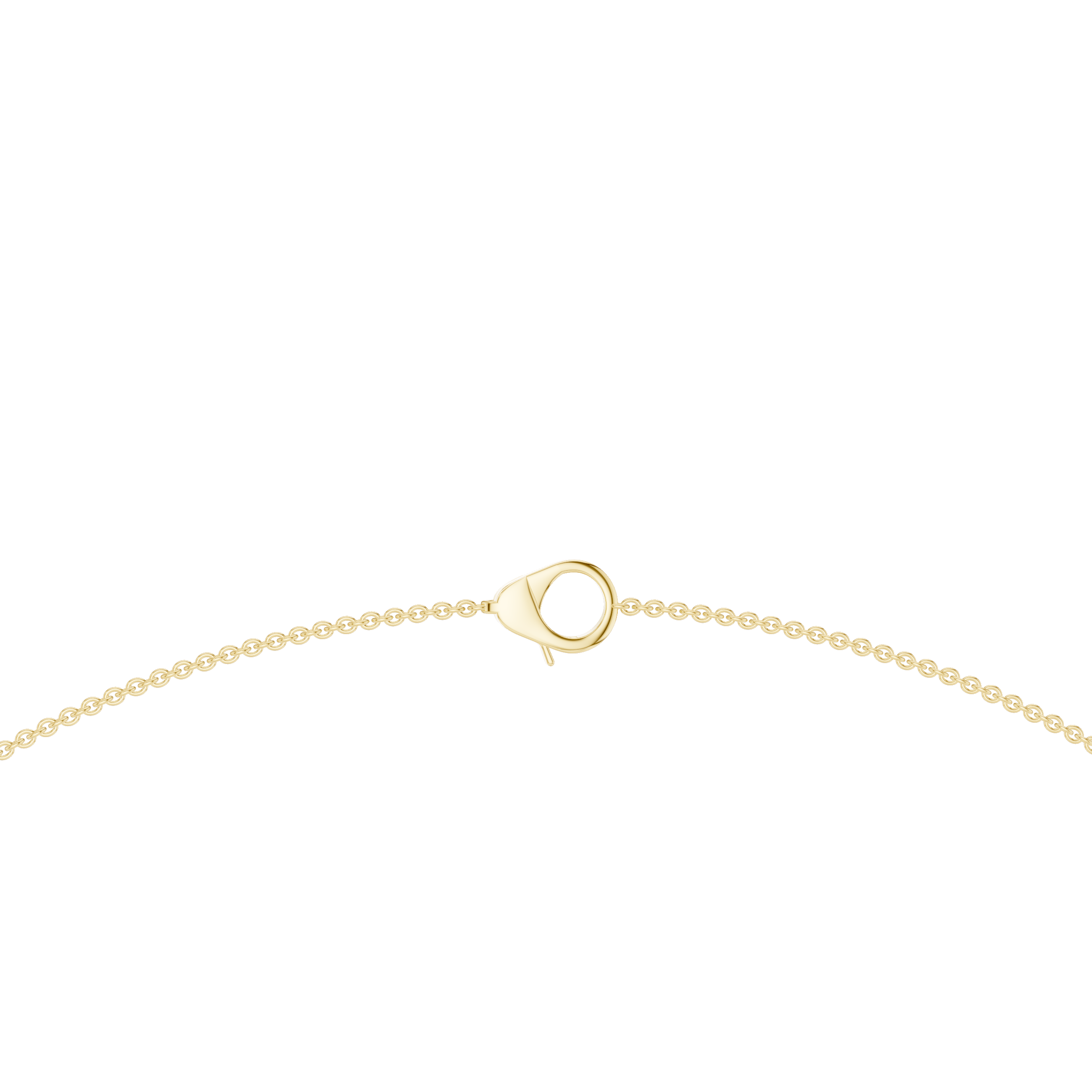 Mixed-Shape Lab-Grown Diamond Station Necklace in Sterling Silver